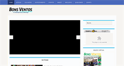 Desktop Screenshot of jornalbonsventos.com.br